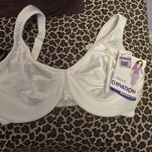 Women's White  Curvation Minimizer Bra